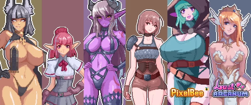 [PC/SLG/官中/CV/像素/动态]欲望秘典 Lust Arcanum v1.1.13+存档 [1+350M][百度盘]
