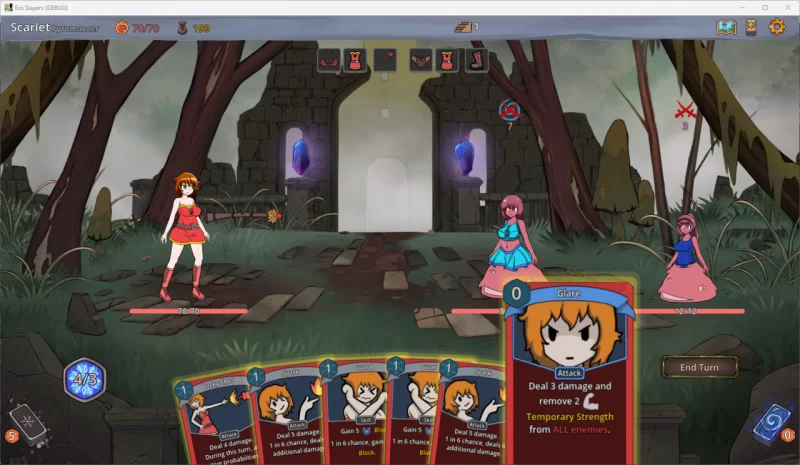 [SLG英文PC MAC步兵]性戮尖塔 Ero Slayers  v0.3 [1+500M][百度盘]