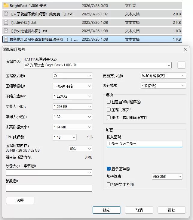 PC+安卓/官中/更新 光明过去 Bright Past v1.006 [2+6.59G+2.3G][百度盘]