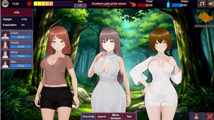 【PC/3D/官中步兵】Deserted Island Where Desire Blossoms v1.0.1 全CG存档 [1+1.15G][百度盘]