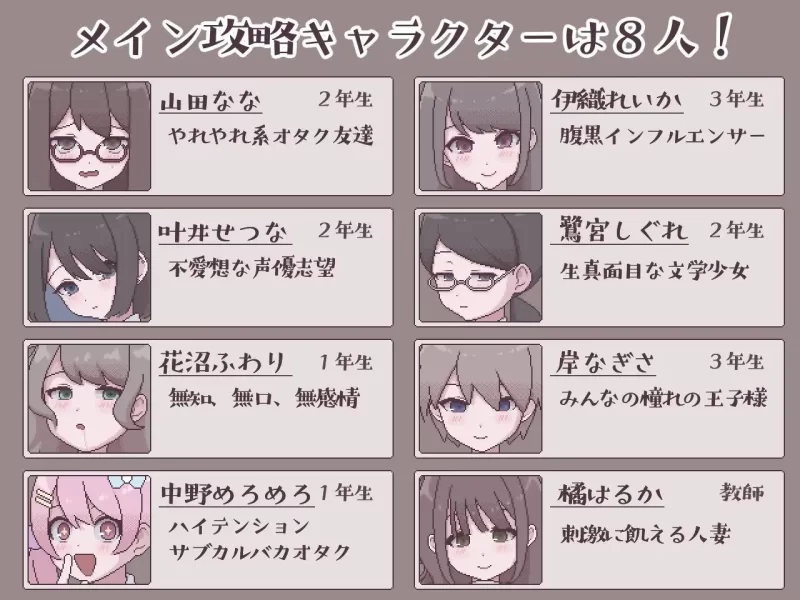[PCSLG动态汉化] 扶她魅力生活 扶她阴角的后宫模拟 ふたモテ生活 v1.2.1 [400M] [1+400M][百度盘]