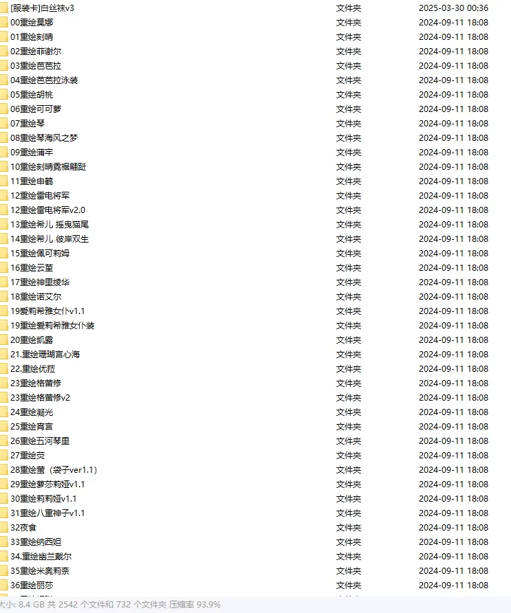 【PC】恋活2虚子人物卡最新整合包8G [3+8g][百度盘]