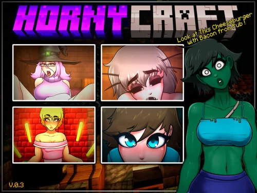 PC+安卓–霍尼克拉夫特 Hornycraft v0.32 [1+3.86G][百度盘]