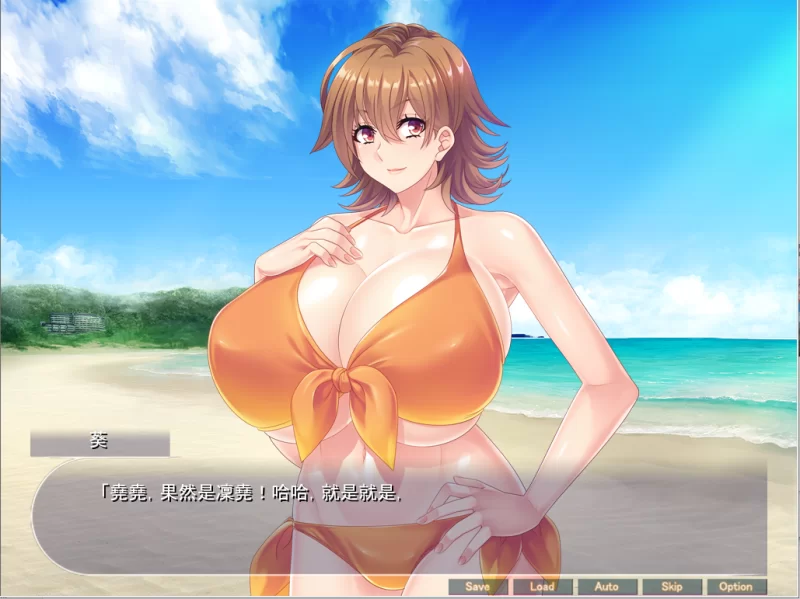 【PC】在海滩用大肉棒无套插入原本的爆乳人妻 ～v1.0+存档 [1P+360M][百度盘]