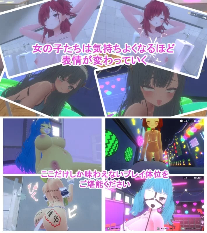PC[3D沙盒/触摸/凌辱/动态/官中] 暗文化祭泡泡浴街 存档 [2+3.2G][百度盘]