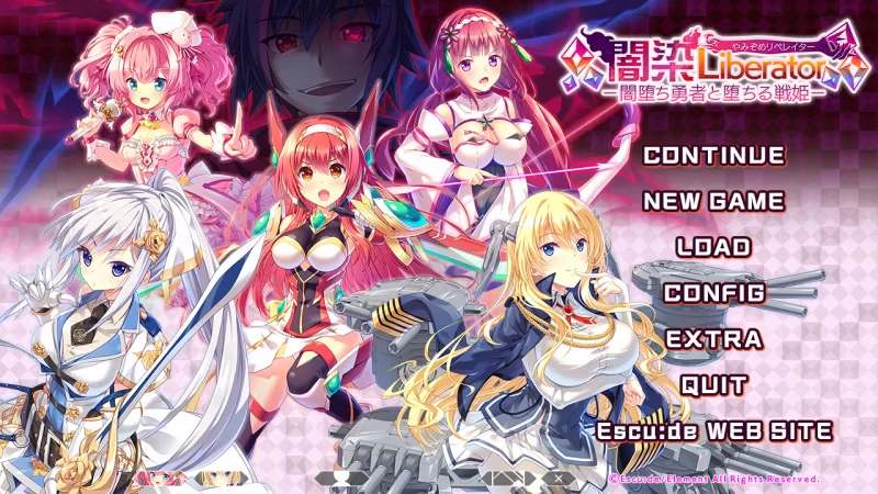 PC[ADV/恶堕]闇染Liberator -闇堕ち勇者と堕ちる戦姫- AI汉化 [1+3.4g][百度盘]