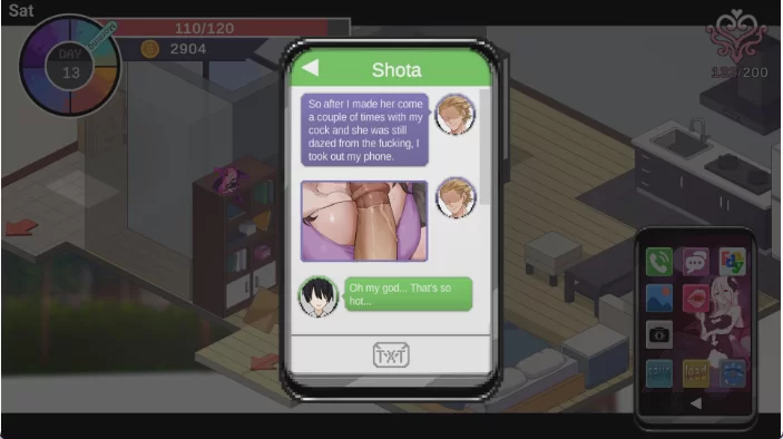 【沙盒SLG/像素/中文/NTR/动态/PC】NTR狂热/V5.1.20s STEAM官中版  [1+500mb][百度盘]