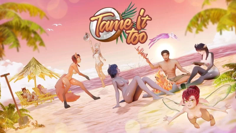 【PC/度盘/夸克/SLG #官中步兵#动态 #后宫#开放世界】驯服二次元！ Tame It Too! [1p+3.3g][多种下载方式]
