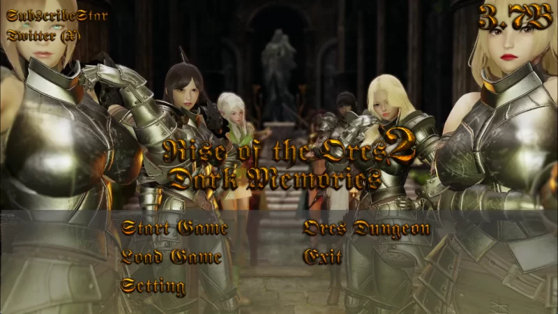 [PC/安卓/欧美SLG/凌辱]兽人崛起2:黑暗记忆 V3.7B 汉化动态步兵 [4+3.61G+0.98G][多种下载方式]