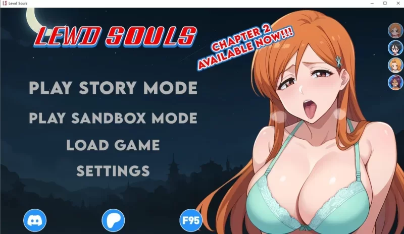 【PC安卓 更新死神同人SLG/扶她】淫荡灵魂 Lewd Souls 3.1.0 AI汉化版 [1+1.19g][百度盘]