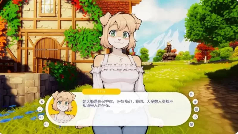 【PC/安卓】我的毛茸茸邻居（My Fluffy Neighbor）Ver1.8.0 AI汉化版 [1P+2.71G][百度盘]