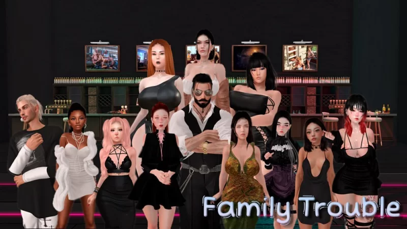 家庭烦恼 Family Trouble 0.9.86 AI汉化版【PC+安卓】 [1+5.83G][百度盘]