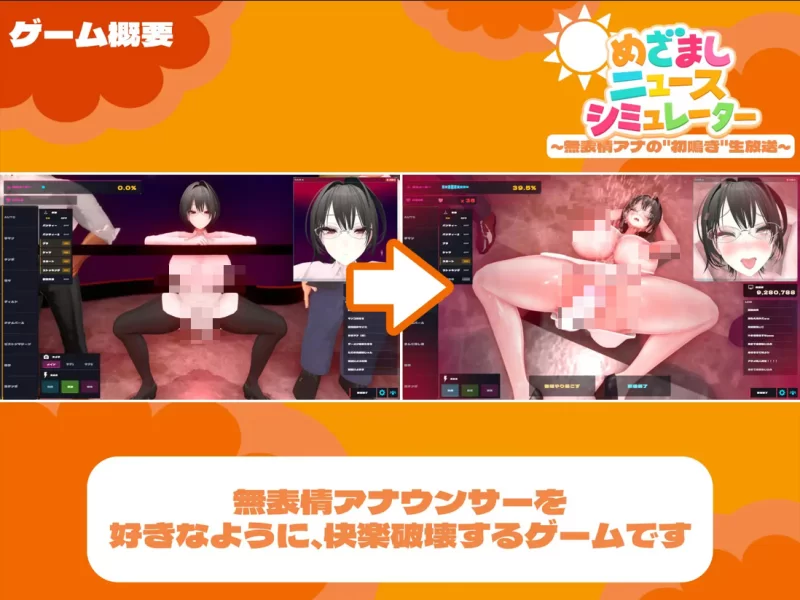 【3D互动/官中/全动态/PC】闹钟新闻模拟器 ～无表情主播的… [1+585M][百度盘]