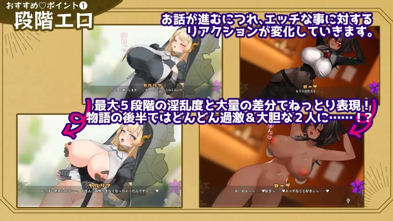 PC[大型冒险RPG/堕落修女] 给被折之花的梦幻曲 v1.04汉化+存档 [1+9.5g][百度盘]