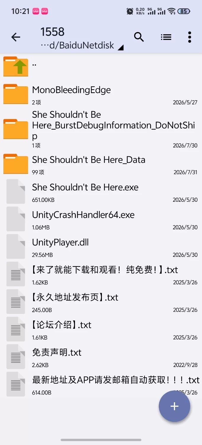 [SLG/PC/官中/更新]她不应该在这里 SHE SHOULDN’T BE HERE v0.0.2 体验版 [1+1.91G][百度盘]