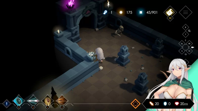 [生存ACT/Live2D动态]Escape Dungeon 2-银月苍狼 苏拉尔 ver2.2 官中… [1+3.30G][百度盘]