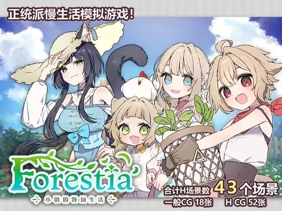 【更新精品SLGPC安卓DLCAI汉化存档v1.4.4】Forestia小镇的牧场… [1+2.5G][百度盘]