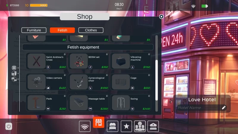 【欧美SLG/官中/步兵/PC】情趣酒店模拟器 LOVE Hotel Simulator … [1+4.76G][百度盘]
