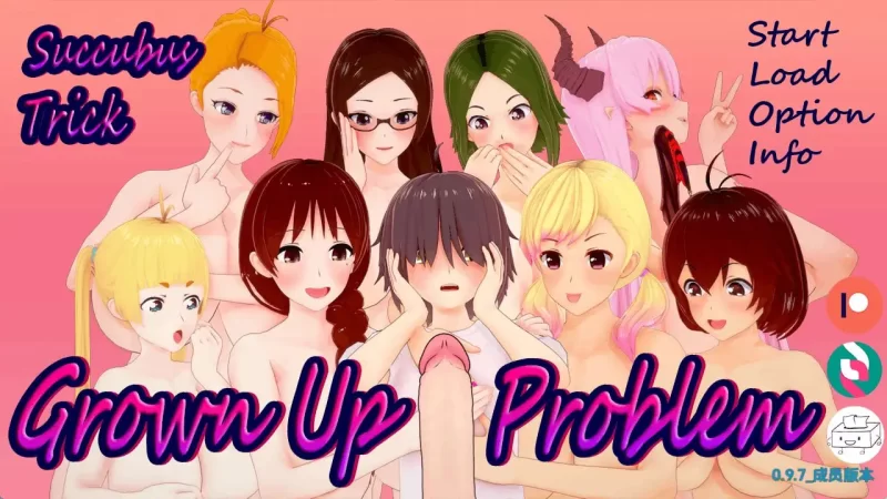 魅魔伎俩：成长问题 v0.9.7 AI汉化版【PC+安卓/3.84G/更新】 [1+3.84G][百度盘]