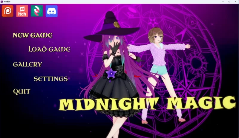 [SLG/PC/安卓/官中/动态]午夜魔法 Midnight Magic v0.4.0官方中文版 [1+7.00GB][百度盘]