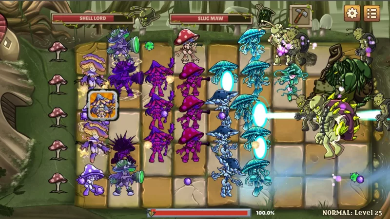 [SLG汉化PC安卓]真菌卫士  Fungi Guards v0.1 H版植物大战僵尸 [1+500M][百度盘]