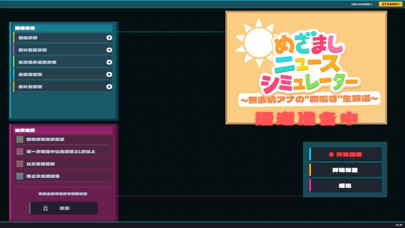 【3D互动/官中/全动态/PC】闹钟新闻模拟器 ～无表情主播的… [1+585M][百度盘]