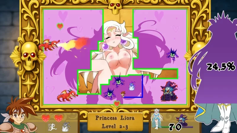 [SLG官中PC动态步兵] 被施咒的美女  Spellbound Beauties v1.4 [1+200M][百度盘]