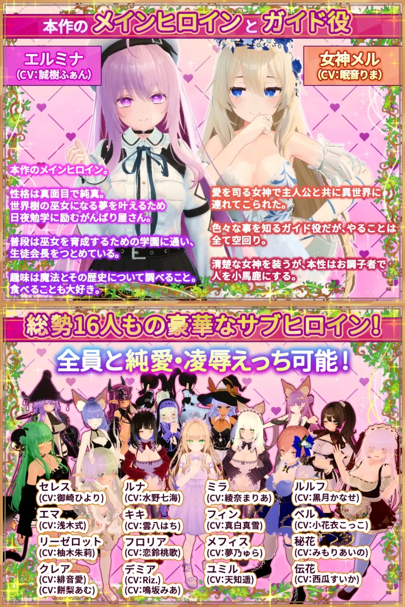 PC 异世界树的巫女 用魔法触摸尽情做色色的事 v1.1官中步兵 [1+3.1g][百度盘]
