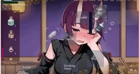 【SLG/安卓】调酒师：月光主持人 v1.0.0AI汉化 [1+226M][百度盘]
