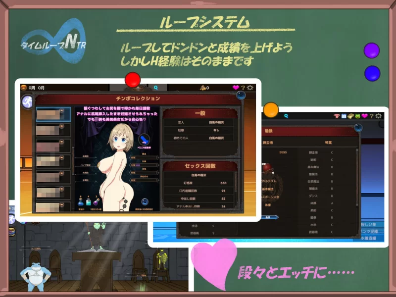 PC[爆款SLG/动态]时间循环NTR タイムループNTR V1.40 官中 [1+160m][百度盘]