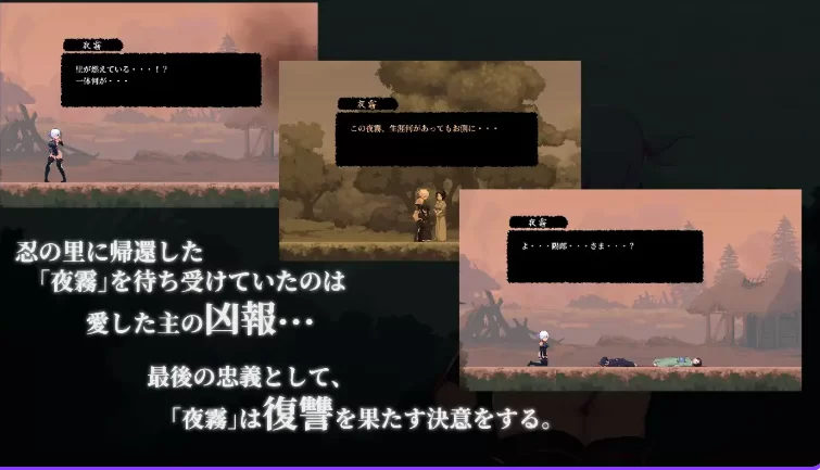 更新[动作ACT/异种X/像素动态pc] 复仇的夜雾v1.0.3 官中版 [1+490M][百度盘]