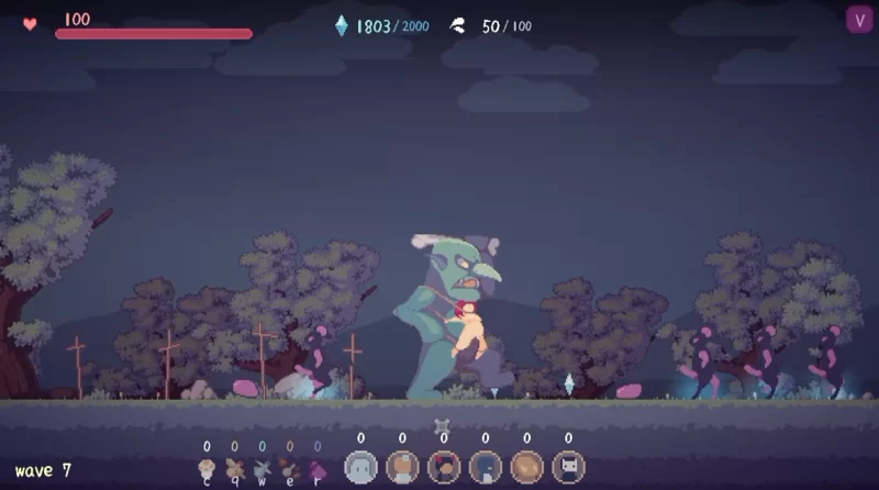 【日系像素ACT/官中/步兵/PC】紫色森林仪式 The Purple Forest Ri… [1+560M][百度盘]
