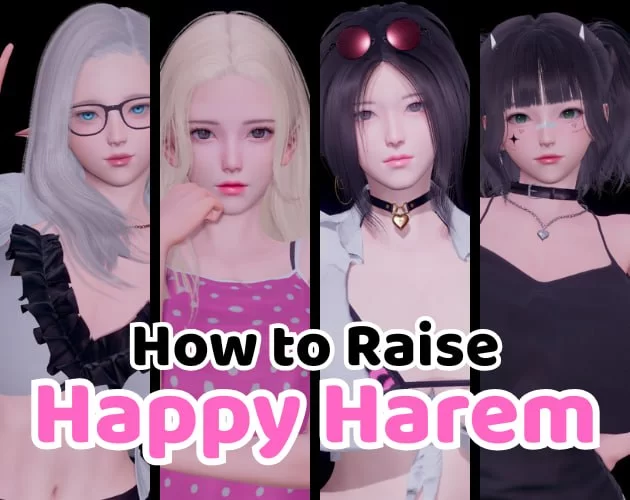 [PC][SLG/动态/亚洲]如何打造幸福后宫 How to Raise Happy Harem v0.3… [1+7.28G][百度盘]