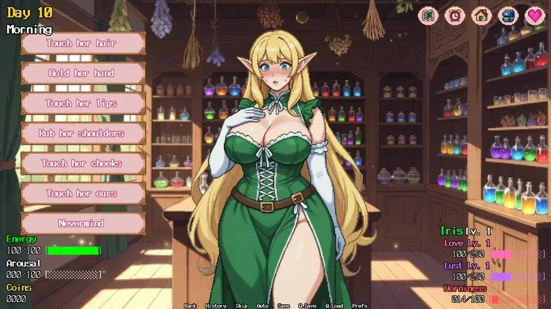 [PC+安卓/沙盒/汉化/更新] 精灵少女夺冠记 Cherry Bosom Games v0.2 [1+1.99GB][百度盘]