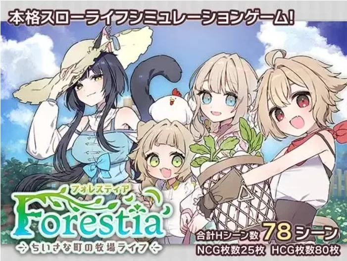 【PC+安卓/RPG/汉化】森林之庭～小镇牧场生活 v1.4.4 DLC 全回 [2+2.8G][百度盘]