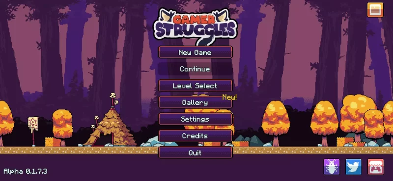 [PC+APK/佳作/横板ACT/动态/官中] 游戏挑战 Gamer Struggles v0.2.4.1 [1+352M][百度盘]