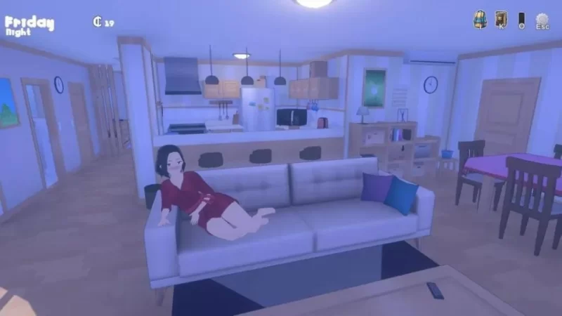 【PC】更新[爆款3D/SLG/互动] 莎拉的房子/莎拉的小屋v0.11.4 AI汉化 [1+1.15G][百度盘]