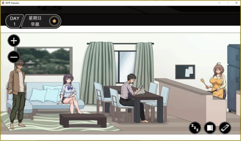 【PC】NTR家族 NTR Family v1.2.0 072+官中+无码 [1P+400M][百度盘]