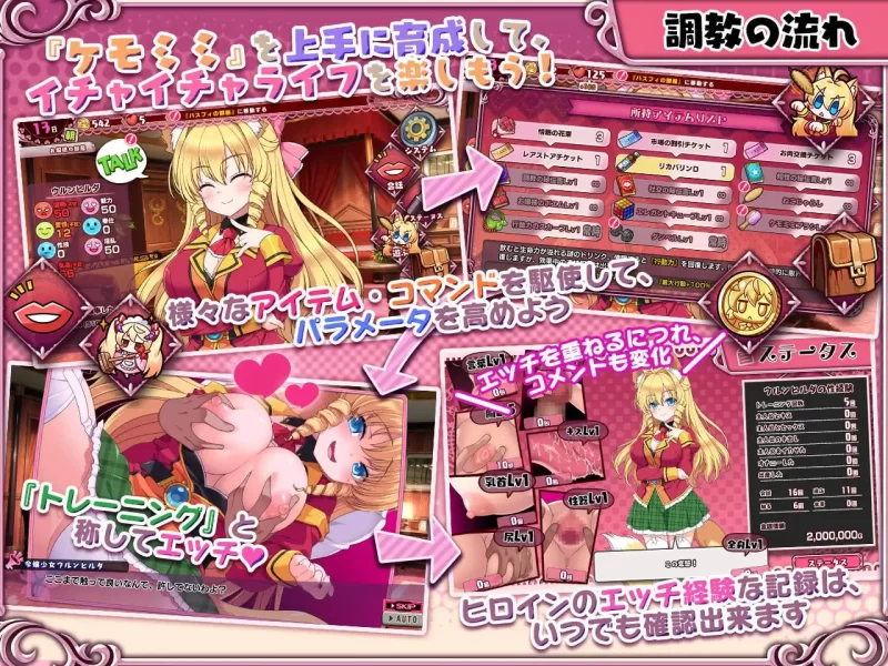 【爆款SLG官中PCCV】兽耳☆训练 狂暴兽耳大小姐的养成 [1+532m][百度盘]