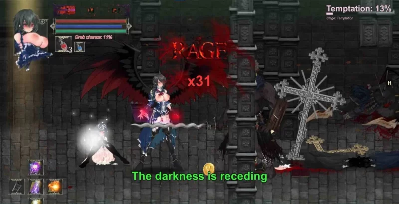 pc[ACT动态官中] 魔女复仇之夜 地狱之门 堕入黑暗v1.2.5 动态官中不全版 [1+3.8G][百度盘]