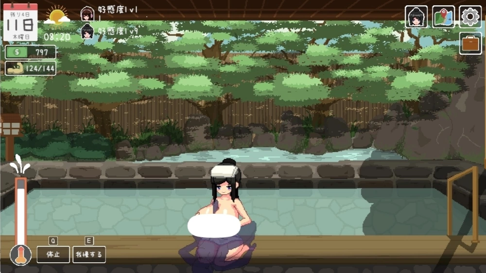 【PC】[SLG/像素/动态] 乐园日常 （楽園の日々）v1.0 AI汉化 [1+1.07M][百度盘]