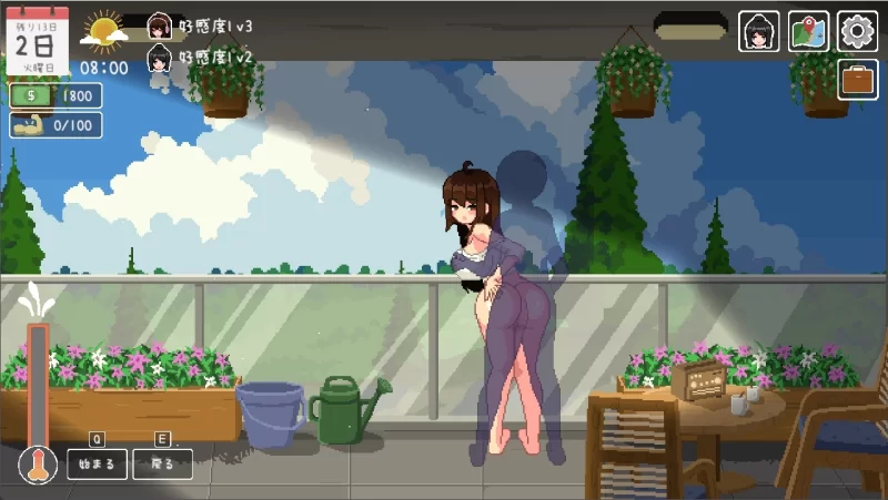 PC[SLG/像素动态]乐园日常 楽園の日々 v1.0 AI汉化 [1+100m][百度盘]