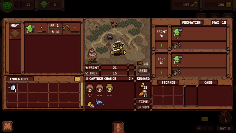 [SLG官中PC像素动态无码]哥布林巢穴 Goblin Nest  v1.35 [1+100M][百度盘]