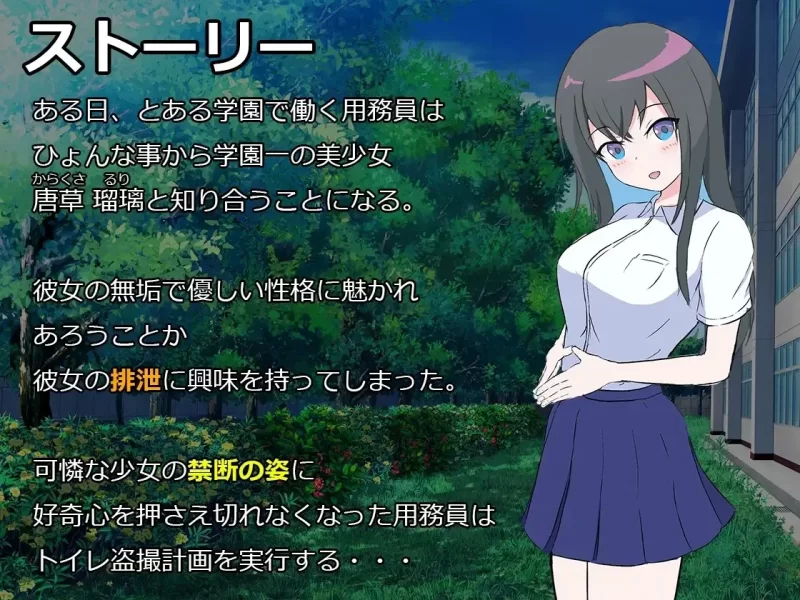 [PC/屎尿屁/重口/AI汉化] 纯洁少女的厕所偷拍计划 [1+628.07MB][百度盘]