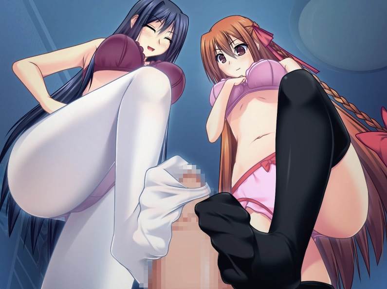 【PC/AI汉化/ADV】白袜黑袜～喜欢黑色但不会放弃白色+全CG存档 [1+377MB][百度盘]