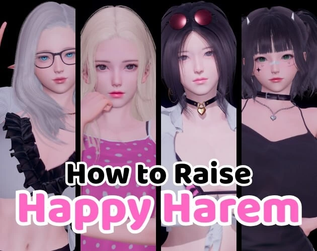 PC+安卓–如何打造幸福后宫 How to Raise Happy Harem v0.3 AI汉化版 [1+7.28G][百度盘]