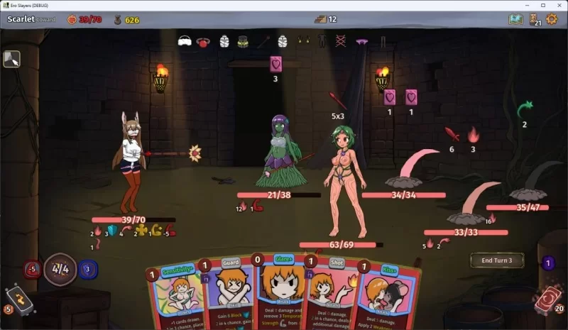 （PC）H版杀戮尖塔 情色杀手 EroSlayers v0.4.2 官中 [1+190m][百度盘]