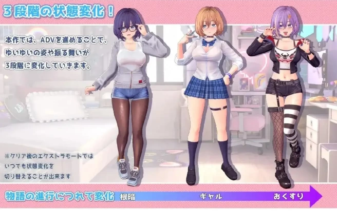 【SLG/pc】YuiYui的怦怦心跳自慰直播日记1.1.2AI汉化 [1+1.83G][百度盘]