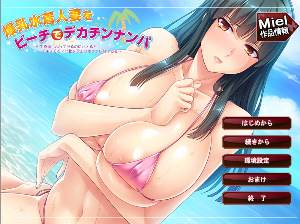 【PC】在海滩搭讪穿比基尼的爆乳人妻 ～v1.0+全CG存档+汉化 [1P+500M][百度盘]