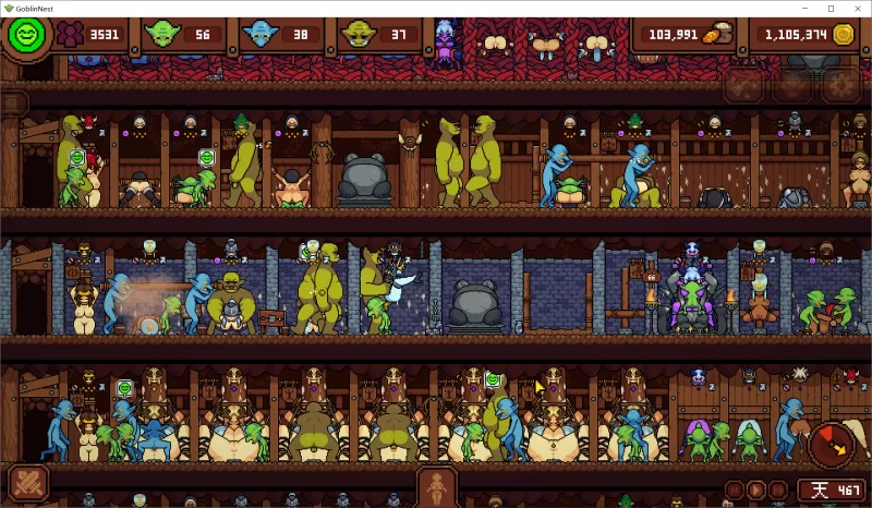 【SLG/官中步兵/动态/建造/PC】哥布林巢穴 Goblin Nest v1.36 存档 [1+40M][百度盘]